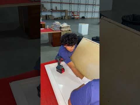 Corner Wall Cabinet Assembly