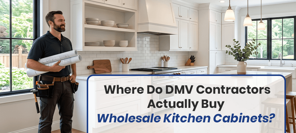 Where Do DMV Contractors Actually Buy Wholesale Kitchen Cabinets?