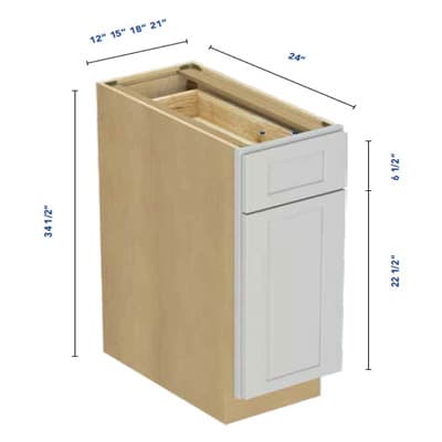 Verona Cream Wood White - B12