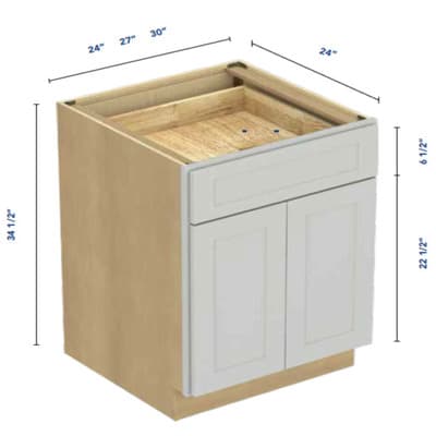 Verona Cream Wood White - B24