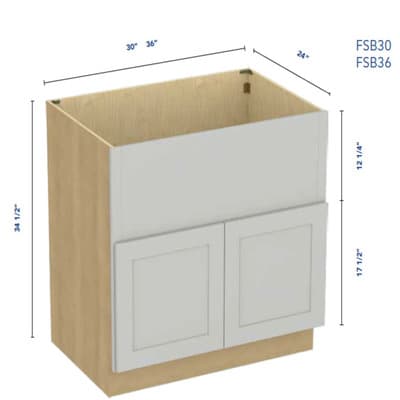 Verona Cream Wood White - FSB36