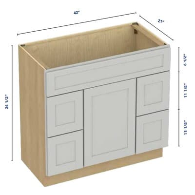 Verona Cream Wood White - VSD42